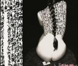 書法家人體藝術(shù)書法展“大尺寸”混搭引爭(zhēng)議