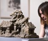 《遠(yuǎn)去的村莊》雕塑、繪畫作品展在京開幕 圖