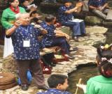 組圖：浙江蘭亭農(nóng)民書法相約端午節(jié)