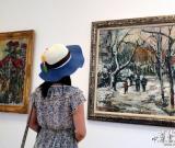 國畫大師劉海粟畫作蘇州展出 圖