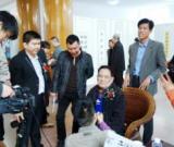 著名書法家王淵菊書法展在福清政協(xié)大樓舉行