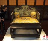 “乾隆寶座”亮相南京 組圖