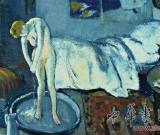 畢加索《藍(lán)色房間》被發(fā)現(xiàn)畫(huà)中畫(huà)：暗藏男子肖像