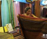 泰國：曼谷舉辦泰絲展 圖