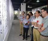 “漢中行走”書法展在棗莊清和美術(shù)館舉行