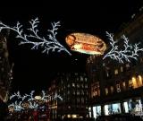 圣誕彩燈扮靚倫敦街頭