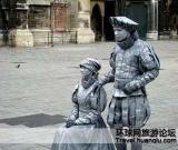 奧地利街頭的優(yōu)雅藝術家（組圖）