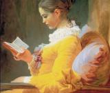 名畫中的淑女愛讀書 組圖