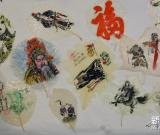 古稀老人巧手彩繪“葉脈畫”