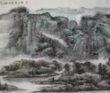 與山傳神與花寫照—淺析馬健郡的國畫