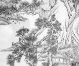 風(fēng)靜泉響（中國畫）