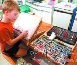 英7歲神童如畢加索 賣(mài)畫(huà)半小時(shí)賺15萬(wàn)英鎊