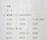中國書法家協(xié)會第六屆理事會成員名單