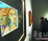 法國藝術(shù)大師畫展開幕 被評借油畫“賣萌”