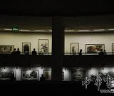 海內(nèi)外百名畫家寫意延安畫展在西安開幕 圖