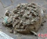 隋煬帝蕭后冠飾發(fā)現(xiàn)金屬發(fā)釵 整體輪廓清晰顯現(xiàn)