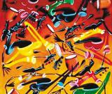 坦桑尼亞繪畫 展現(xiàn)非洲原始風(fēng)情