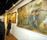 新玉樹(shù) 新家園 地震一周年美術(shù)書(shū)法攝影展開(kāi)幕