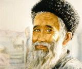 明星周慧敏畫作欣賞 《新疆老翁》曾獲大獎(jiǎng)