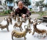 蘇州民間藝人巧手編“羊”迎新春 圖