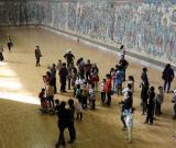 山西永樂宮壁畫臨摹版湖北襄陽展出 組圖