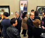 “中法青年油畫家藝術(shù)交流展”在巴黎舉行 圖