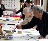 北京：書畫家走基層 組圖
