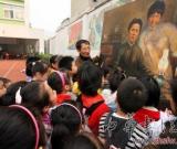 長沙老人完成6幅油畫講述楊開慧的故事