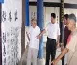 張氏宗祠成書畫愛好者舞文弄墨的好地方