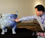 永樂青花三足爐亮相 景德鎮(zhèn)皇家御用瓷器將首展長沙