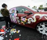 杭州舉辦私家車(chē)動(dòng)漫彩繪大賽暨巡游活動(dòng) 圖