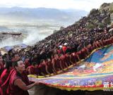 拉薩雪頓節(jié)開幕 圖