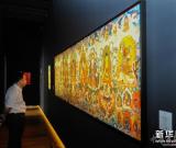 青海熱貢唐卡美術(shù)大師作品聯(lián)展在京開幕 圖