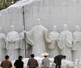 大型群雕《鑒真東渡》揚州落成 圖