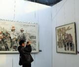 600幅國內(nèi)書畫佳作亮相“藝術(shù)水立方” 圖