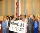 著名書畫家李德亮、趙國臣在加舉辦展覽