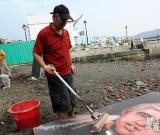 淡水河畔老梁和小梁的藝術生活 組圖