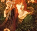羅塞蒂筆下的奢華感傷美女 組圖