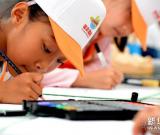 青島舉辦首屆少兒繪畫大賽 組圖