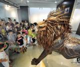杭州舉辦廢舊零件環(huán)保雕塑展 圖
