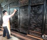 南漢村傳統(tǒng)仿古紅木家具制作掀“古典文化”致富熱