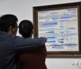 中法書畫名家作品聯(lián)展亮相國家博物館 組圖