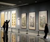 福建書畫巡展山東 組圖