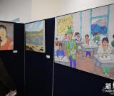 中國殘障兒童繪畫作品在聯(lián)合國總部展出 圖