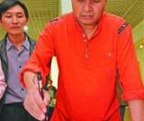 畢福劍秀書法 寫下“星光大道”、“七天樂”