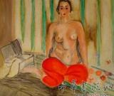 失竊作品《穿紅褲的宮女》回歸 價(jià)值3百萬(wàn)