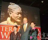 中國秦兵馬俑展在美國休斯敦隆重開幕
