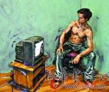 美國藝術(shù)家的反3D“真人油畫”引關(guān)注