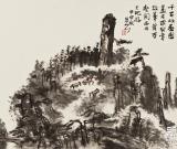 梅墨生意大利佛羅倫薩展作品欣賞 圖