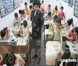 安徽近萬名小學(xué)生參加書法考級(jí)